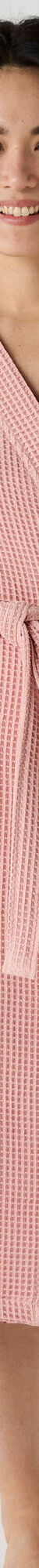 Peignoir de bain mixte adulte nid d'abeille 230 g/m2 (rose poudré) Peignoir de bain mixte adulte nid d'abeille 230 g/m2 (rose poudré)